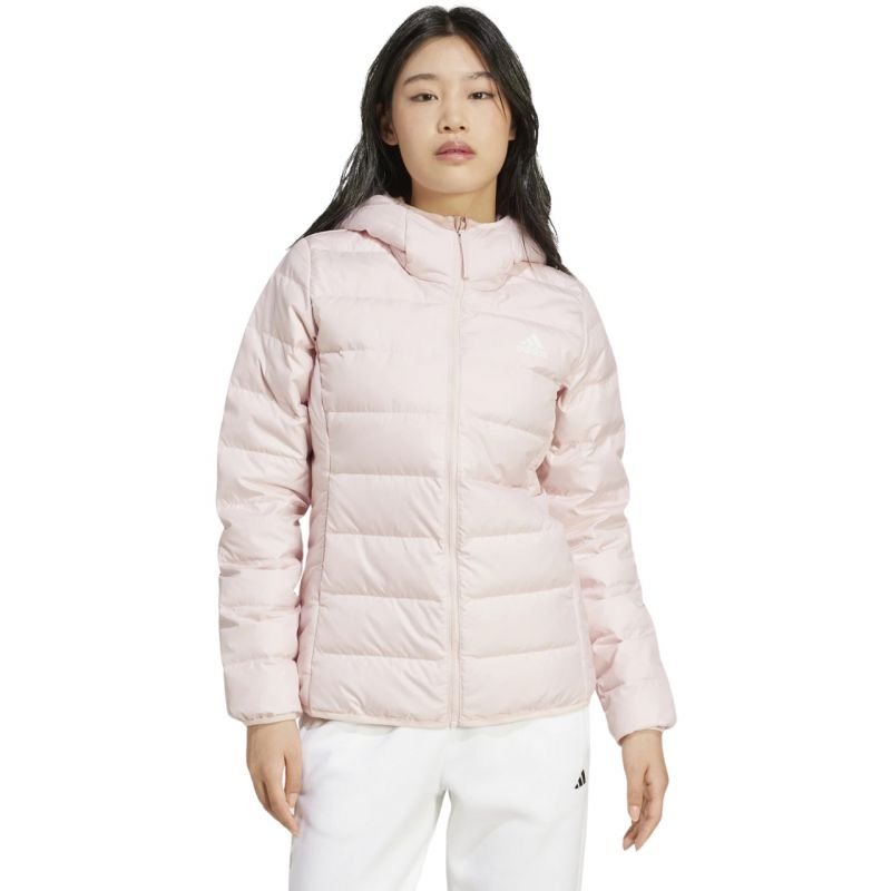 Kadın - adidas Essentials Hafif Şişme Kapüşonlu Kadın Ceket IX8931 (Kadın, TurizmDış Mekan) - Ana Görsel