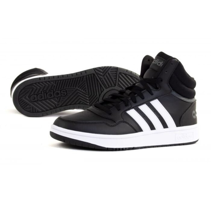Adidas Hoops 3.0 Mid M GW3020 Ayakkabı - Görsel 2