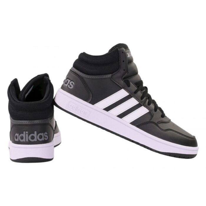 Adidas Hoops 3.0 Mid M GW3020 Ayakkabı - Görsel 6