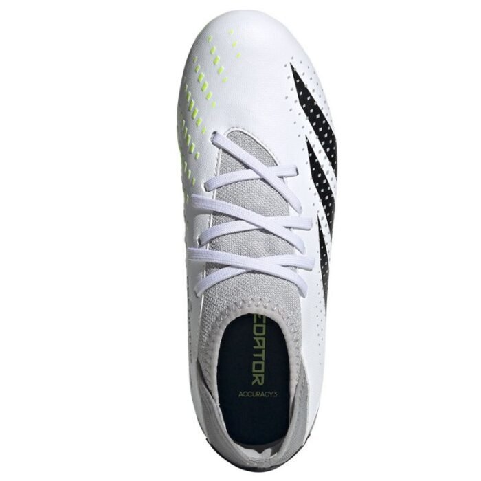 Ayakkabılar - Adidas Predator Accuracy3 FG Jr IE9504 Futbol Ayakkabısı (Çocuk, Futbol) - Görsel 3
