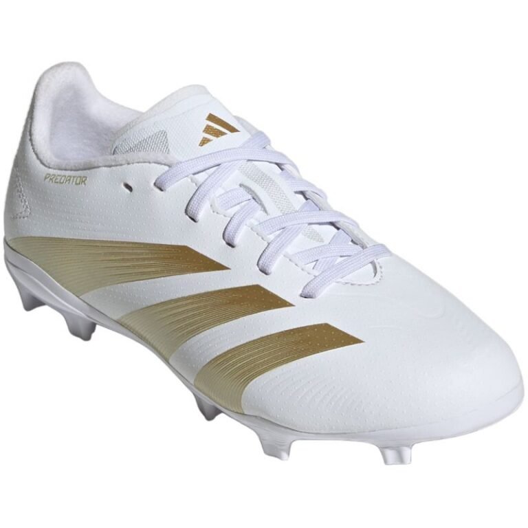 Ayakkabılar - adidas Predator League FG Jr Futbol Ayakkabıları Beyaz (Çocuk, Futbol) - Görsel 2