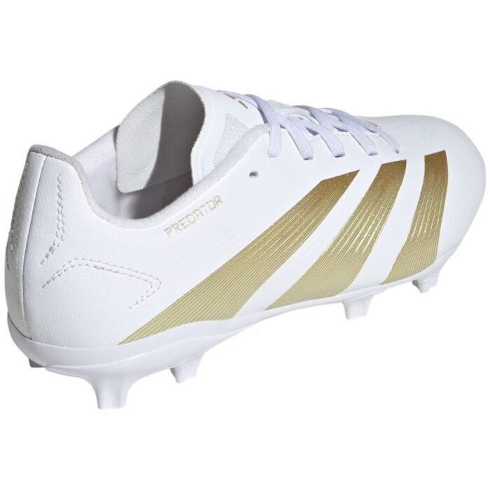 Ayakkabılar - adidas Predator League FG Jr Futbol Ayakkabıları Beyaz (Çocuk, Futbol) - Görsel 3