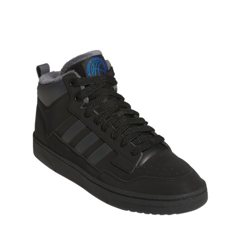 Ayakkabılar - Adidas Rapid Court Mid Winterized JR0170 erkek ayakkabısı - Görsel 2