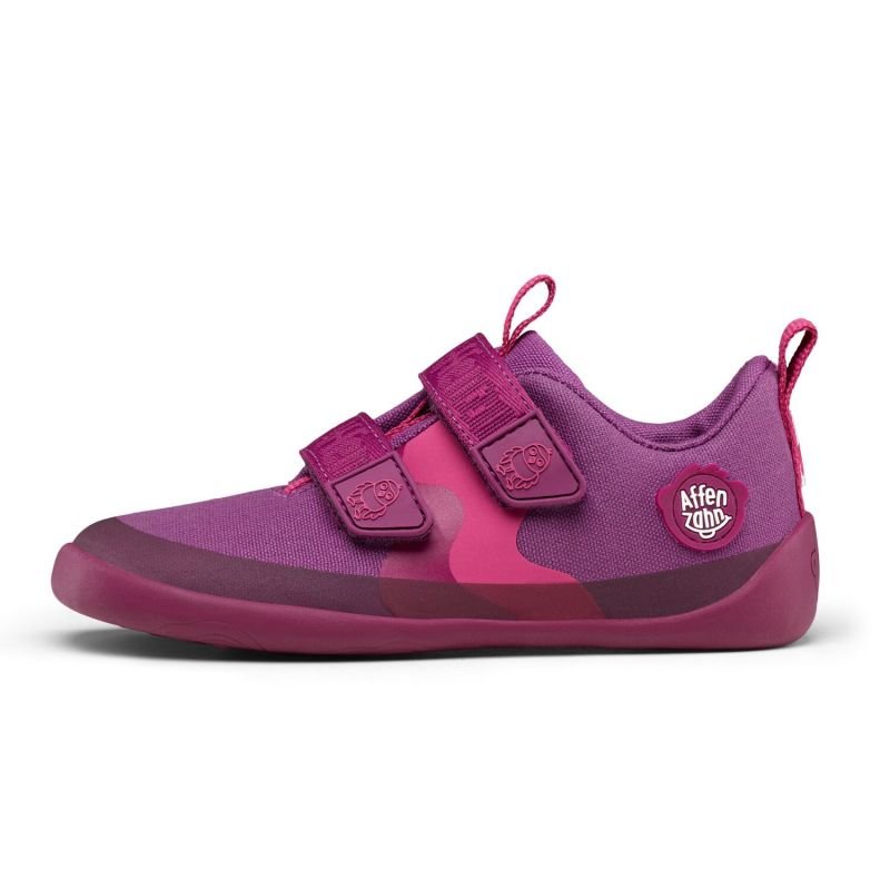 tryoshop-barefoot-shoes-affenzahn-sneaker-cotton-lucky-bird-jr-00391-40010-1495042 Affenzahn Çocuk Sneaker Pamuklu Şanslı Kuş Jr - Görsel 1