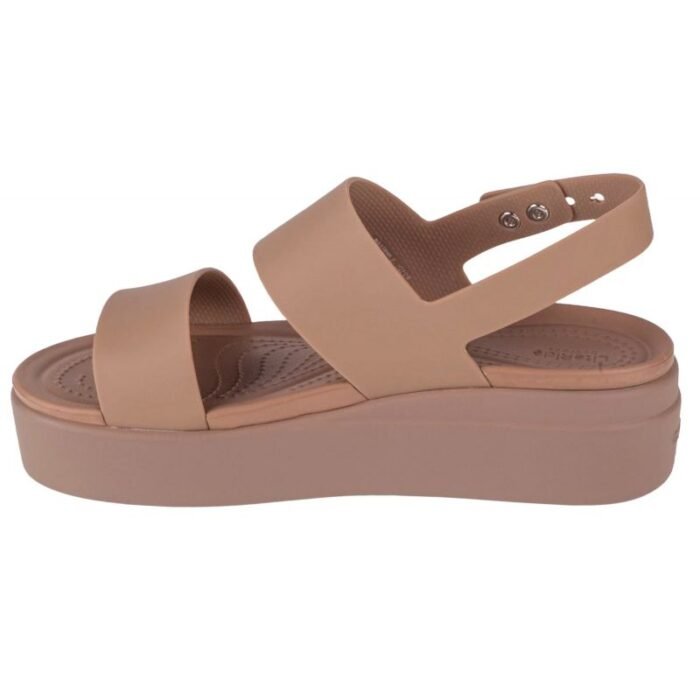 Ayakkabılar - Crocs Brooklyn Düşük Topuklu Kadın Sandalet 206453-2EL - Görsel 2