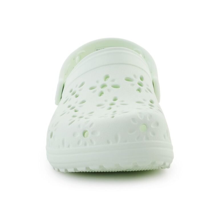 Ayakkabılar - Crocs Klasik Çiçek Desenli Delikli Terlik W 210927-3YH - Görsel 2