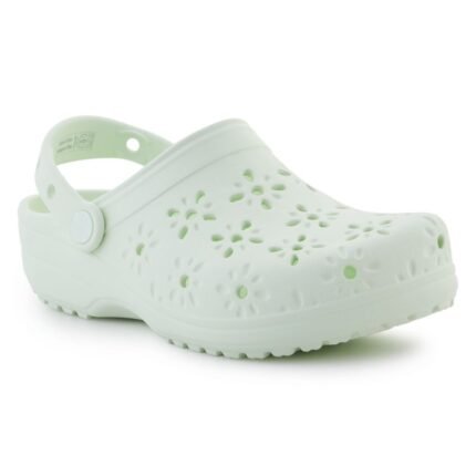 Ayakkabılar - Crocs Klasik Çiçek Desenli Delikli Terlik W 210927-3YH - Ana Görsel