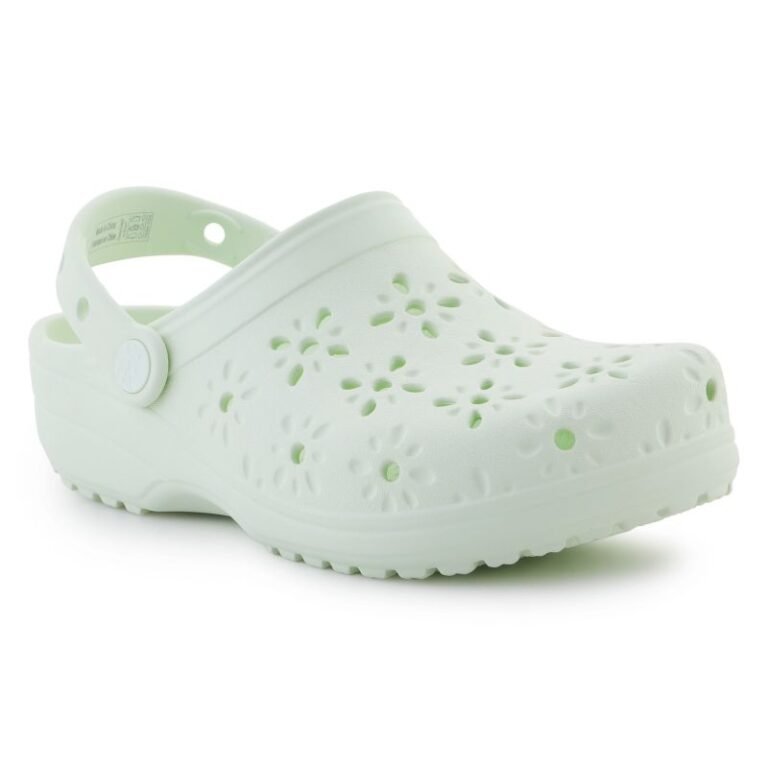 Ayakkabılar - Crocs Klasik Çiçek Desenli Delikli Terlik W 210927-3YH - Ana Görsel