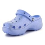 Ayakkabılar - Crocs Classic Platform Glitter Terlik W 207241-5Q6 (Kadın, Yaşam Tarzı) - Görsel 3