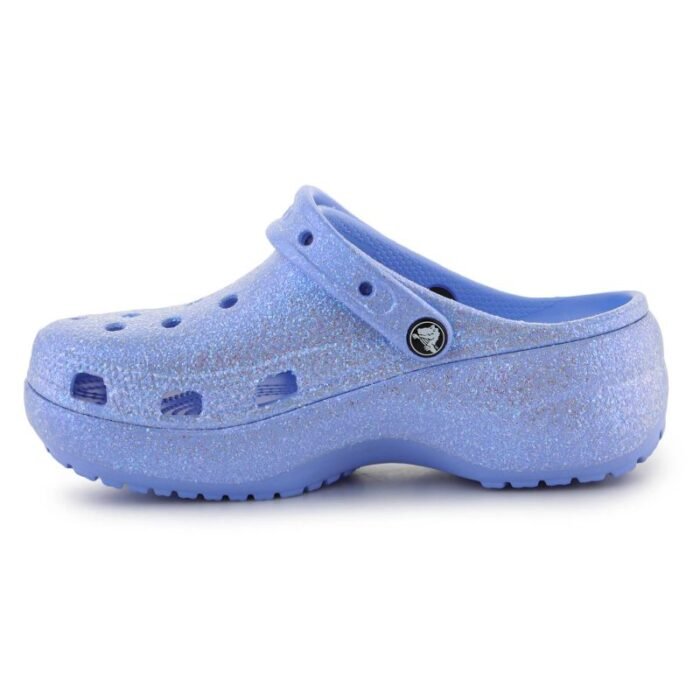 Ayakkabılar - Crocs Classic Platform Glitter Terlik W 207241-5Q6 (Kadın, Yaşam Tarzı) - Görsel 8