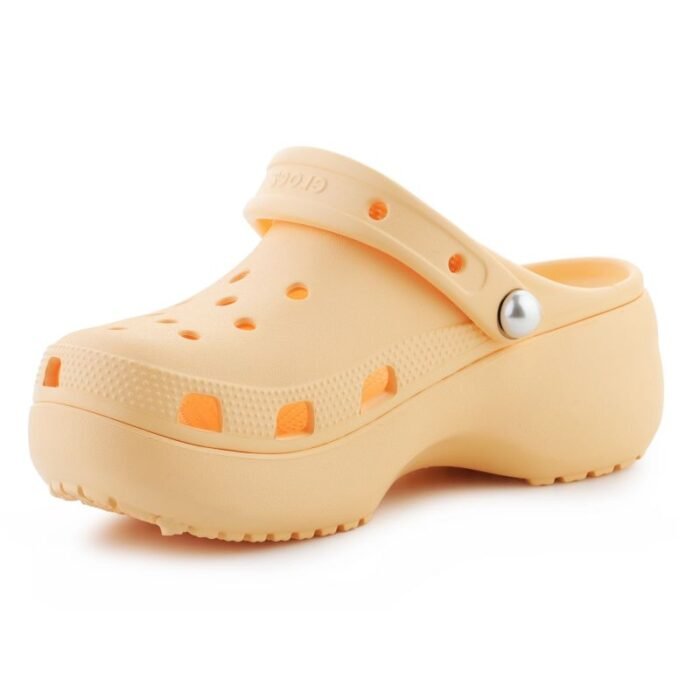 Ayakkabılar - Crocs Classic Platform Pearl Clog 211231-78Z (Kadın, Yaşam Tarzı) - Görsel 3