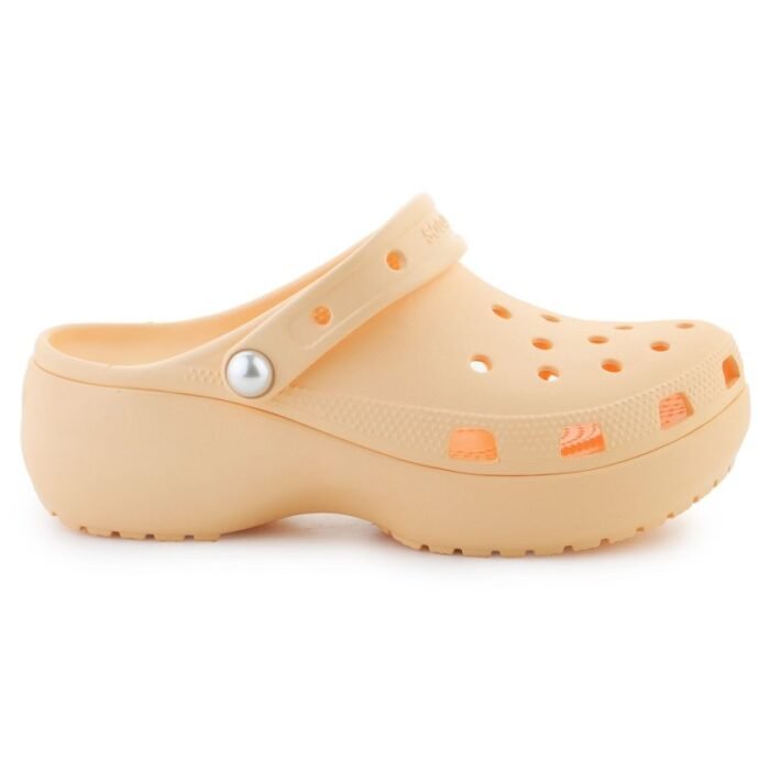 Ayakkabılar - Crocs Classic Platform Pearl Clog 211231-78Z (Kadın, Yaşam Tarzı) - Görsel 6