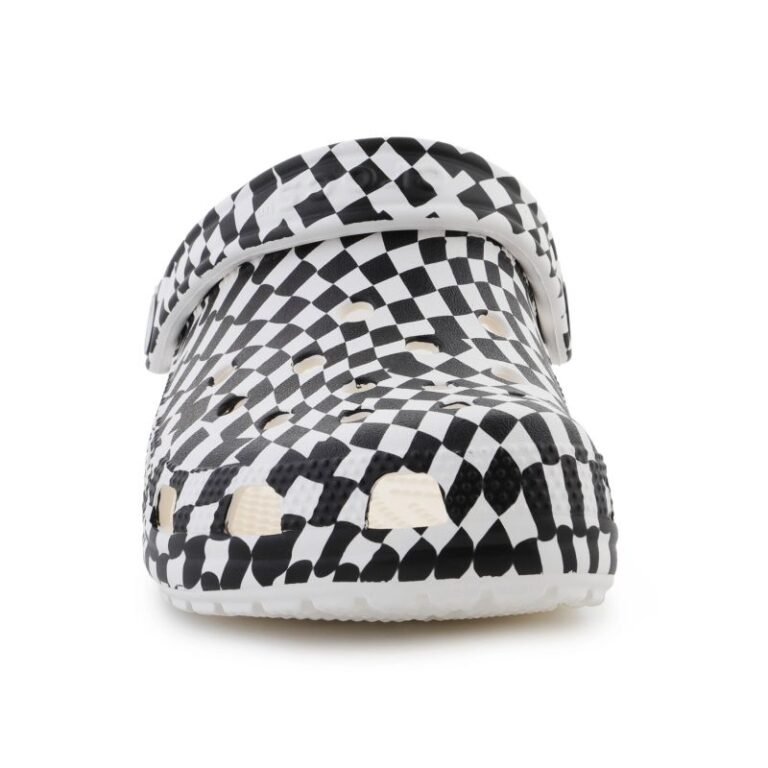 Ayakkabılar - Crocs Classic Deforme Kareli Terlik 211007-103 (Erkek, Kadın) - Görsel 2