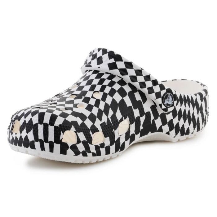 Ayakkabılar - Crocs Classic Deforme Kareli Terlik 211007-103 (Erkek, Kadın) - Görsel 3