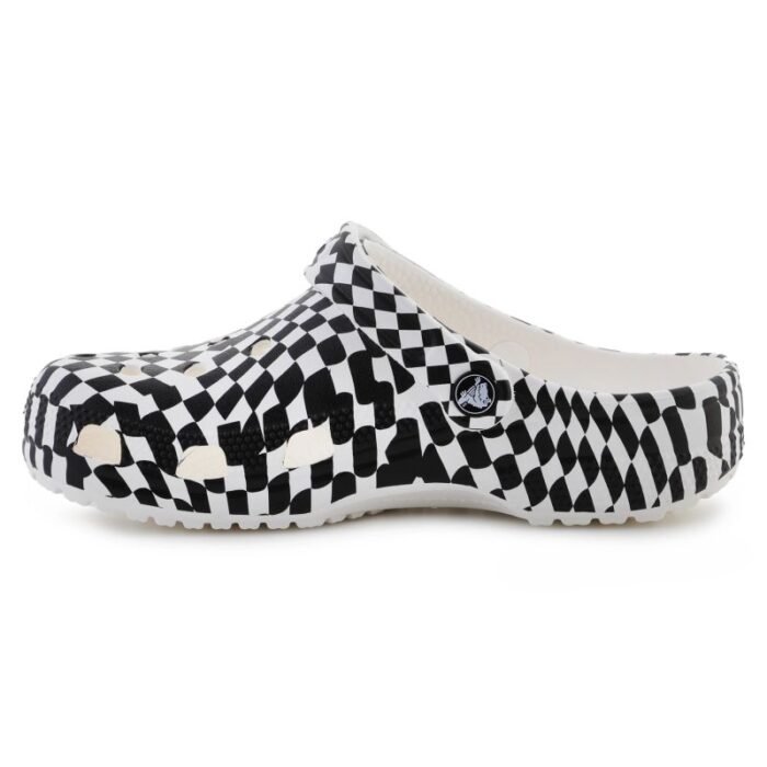 Ayakkabılar - Crocs Classic Deforme Kareli Terlik 211007-103 (Erkek, Kadın) - Görsel 4