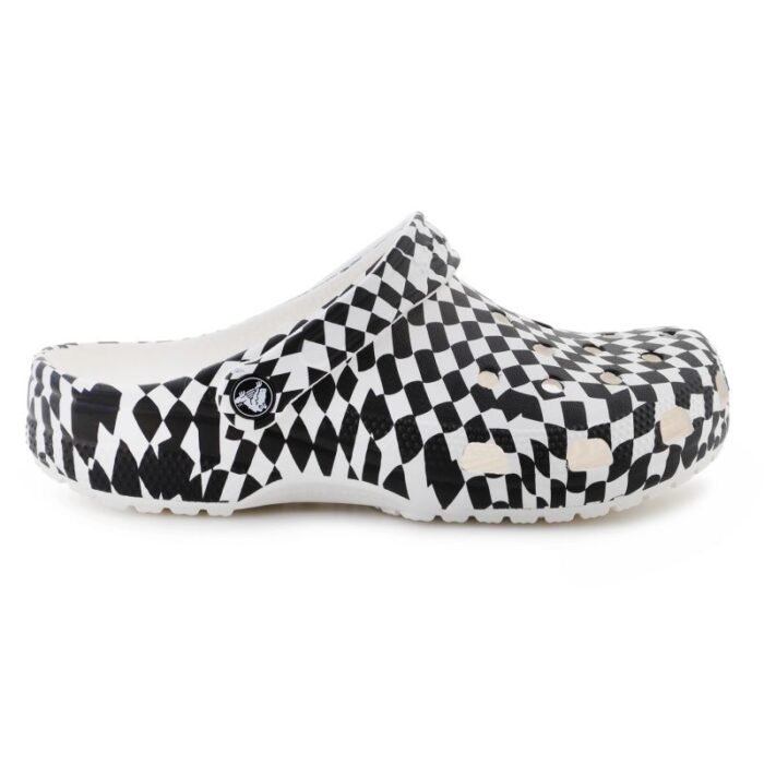 Ayakkabılar - Crocs Classic Deforme Kareli Terlik 211007-103 (Erkek, Kadın) - Görsel 6