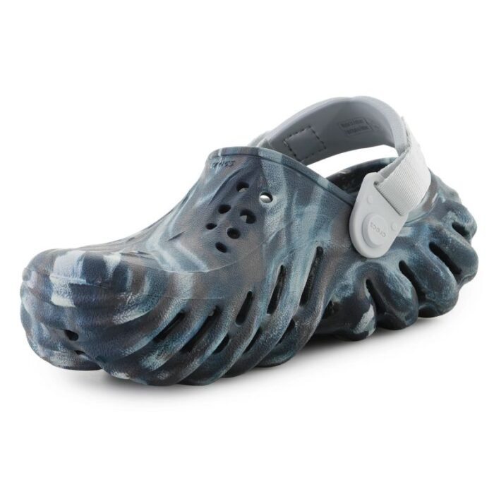 Ayakkabılar - Crocs Echo Marbled Clog GS Jr 208464-0LE (Çocuk, Yaşam Tarzı) - Görsel 3