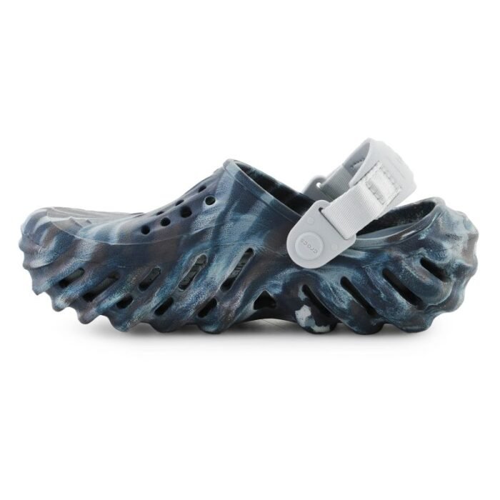 Ayakkabılar - Crocs Echo Marbled Clog GS Jr 208464-0LE (Çocuk, Yaşam Tarzı) - Görsel 4