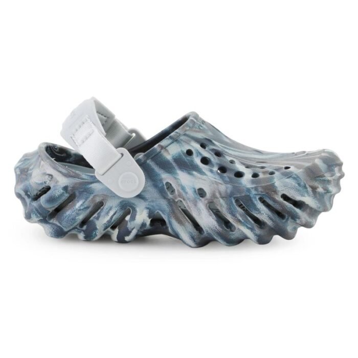 Ayakkabılar - Crocs Echo Marbled Clog GS Jr 208464-0LE (Çocuk, Yaşam Tarzı) - Görsel 6