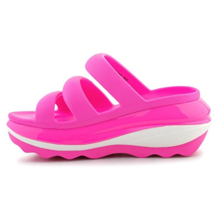 Ayakkabılar - Crocs Mega Crush Üç Bantlı Terlik 209842-6TW (Erkek, Kadın) - Görsel 5