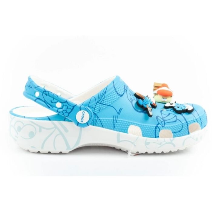 Ayakkabılar - Crocs Smurf Kadın 210820-90H Terlikler (Çocuk, Kadın) - Görsel 4