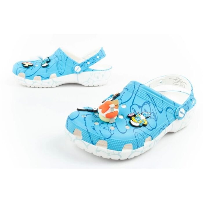 Ayakkabılar - Crocs Smurf Kadın 210820-90H Terlikler (Çocuk, Kadın) - Görsel 8