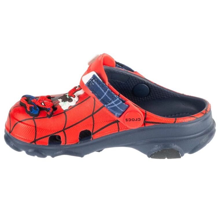 Ayakkabılar - Crocs Team Spiderman Tüm Arazi Terlik Jr 208786-410 (Çocuk, Yaşam Tarzı) - Görsel 2