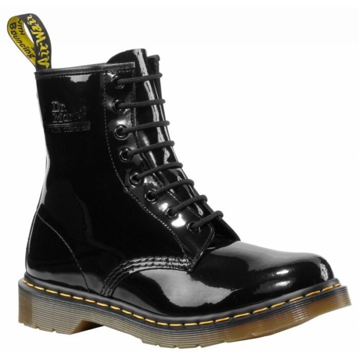 Dr Martens 1460 Siyah Patente DM11821011 Bot - Görsel 2