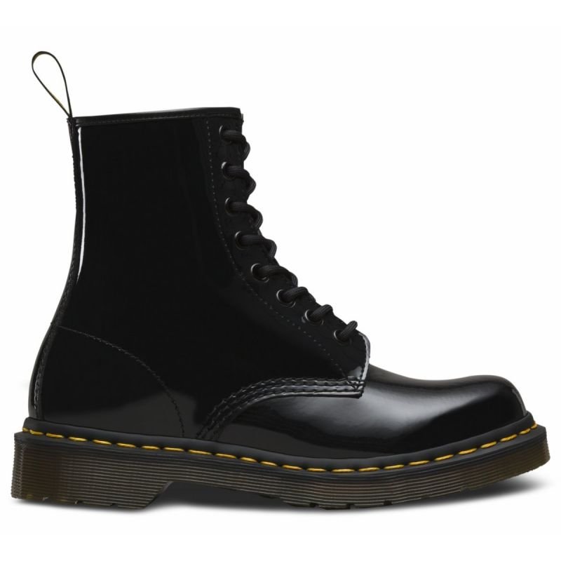 tryoshop-dr-martens-1460-black-patent-dm11821011-shoes-879122 Dr Martens 1460 Siyah Patente DM11821011 Bot - Görsel 1