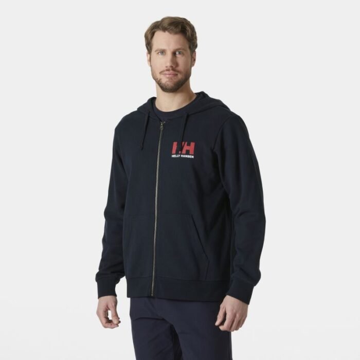 Helly Hansen HH Logo Tam Boy Fermuarlı Sweatshirt - Görsel 5