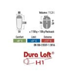 Ev ve Yaşam - High Peak Black Arrow Eco 23230 Uyku Tulumu (Erkek, Kadın) - Görsel 5