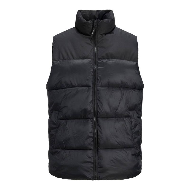 tryoshop-jack-jones-jjetoby-bodywarmer-collar-vest-m-12235861-1005001 Kadın - Jack amp Jones Jjetoby Yelek M 12235861 Siyah (Erkek, TurizmDış Mekan) - Ana Görsel