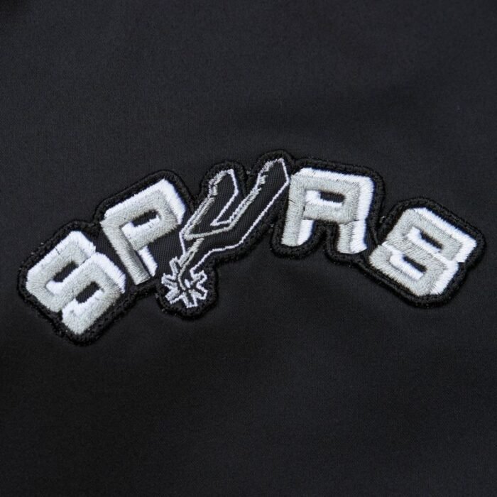 Mitchell & Ness Hafif Saten Bomber San Antonio Spurs M Ceket - Görsel 4