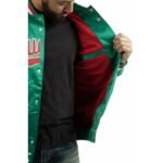 Erkek - Mitchell amp Ness NBA Milwaukee Bucks Hafif Mont M STJKMG18013-MBUDKGN (Erkek, Yaşam Tarzı) - Görsel 6