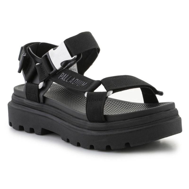 tryoshop-palladium-pallacruise-strap-black-w-97465-001-m-sandals-1131460-1 Palladium Pallacruise Siyah Kadın Sandalet - Görsel 1