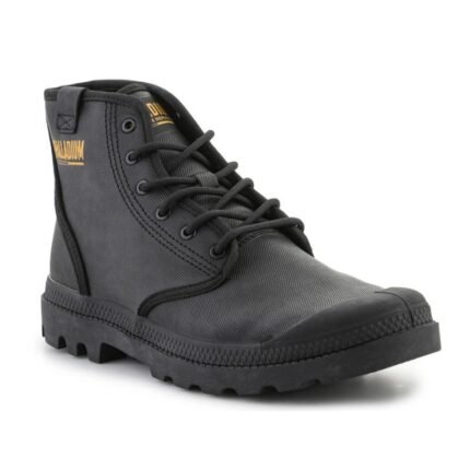 Palladium PAMPA HI COATED U 74375-008-M Siyah Ayakkabı