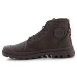 Palladium PAMPA HI COATED U 74375-249-M Koyu Kakao Ayakkabı - Görsel 5