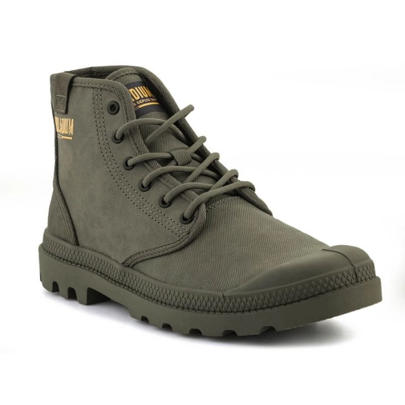 tryoshop-palladium-pampa-hi-coated-u-shoes-74375-377-m-dusky-green-1153493-1 Palladium PAMPA HI COATED U Ayakkabılar 74375-377-M - Koyu Yeşil - Görsel 1