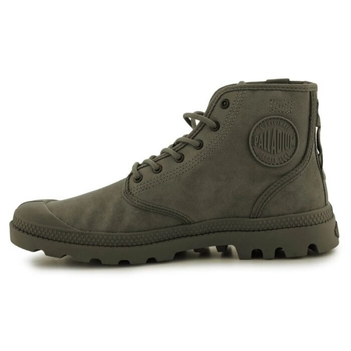 Palladium PAMPA HI COATED U Ayakkabılar 74375-377-M - Koyu Yeşil - Görsel 5