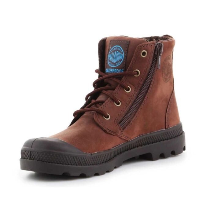 Ayakkabılar - Palladium Pampa Hi Lea Gusset Jr 52744-255 çocuk ayakkabısı (Kadın, Yaşam Tarzı) - Görsel 3