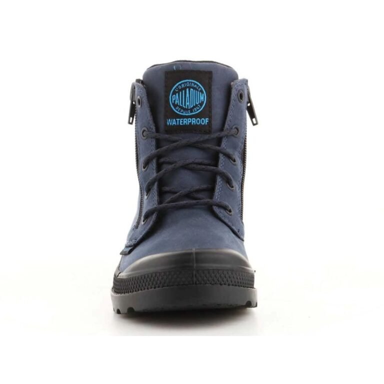 Ayakkabılar - Palladium Pampa Hi Lea Gusset Jr 52744-432 ayakkabılar (Çocuk, Yaşam Tarzı) - Görsel 2