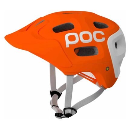 Çocuk - POC Trabec Race Kask - Turuncu Beyaz 55-58 - Ana Görsel