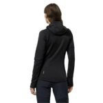 Kadın - Polar Jack Wolfskin Hirschberg Kapüşonlu Fleece Ceket 1710871-6000 (Kadın, TurizmDış Mekan) - Görsel 3