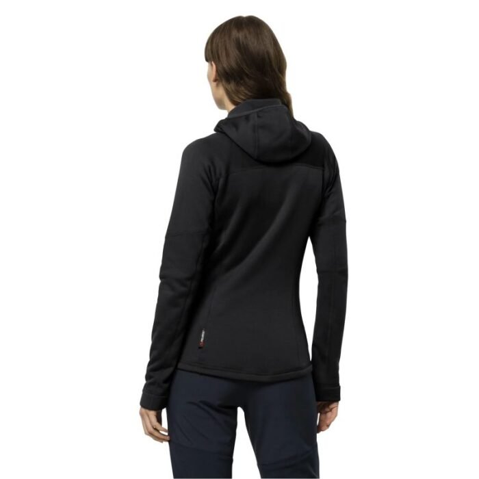 Kadın - Polar Jack Wolfskin Hirschberg Kapüşonlu Fleece Ceket 1710871-6000 (Kadın, TurizmDış Mekan) - Görsel 3