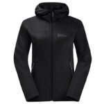 Kadın - Polar Jack Wolfskin Hirschberg Kapüşonlu Fleece Ceket 1710871-6000 (Kadın, TurizmDış Mekan) - Ana Görsel