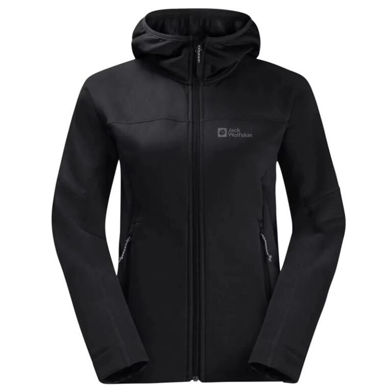 Kadın - Polar Jack Wolfskin Hirschberg Kapüşonlu Fleece Ceket 1710871-6000 (Kadın, TurizmDış Mekan) - Ana Görsel