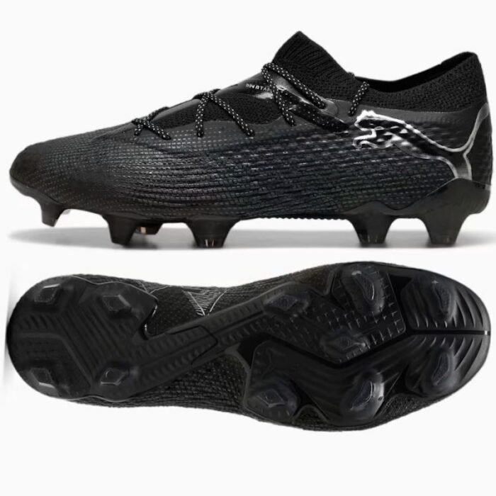 Puma Future 7 Ultimate Low FG/AG Erkek Futbol Ayakkabısı Siyah - Görsel 5