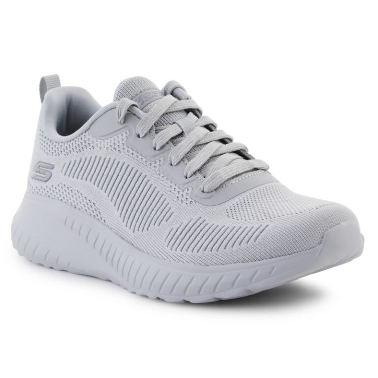 Ayakkabılar - Skechers Bobs Squad Chaos Face Off W 117209-Açık Gri Ayakkabılar - Ana Görsel