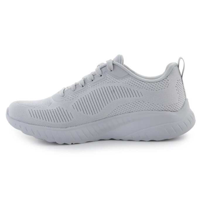 Ayakkabılar - Skechers Bobs Squad Chaos Face Off W 117209-Açık Gri Ayakkabılar - Görsel 4