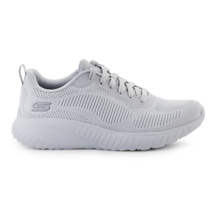 Ayakkabılar - Skechers Bobs Squad Chaos Face Off W 117209-Açık Gri Ayakkabılar - Görsel 6